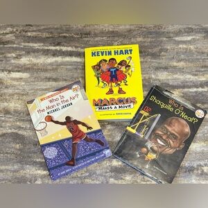 Children's Book Set Featuring Kevin Hart, Michael Jordan, and Shaquille O'Neal